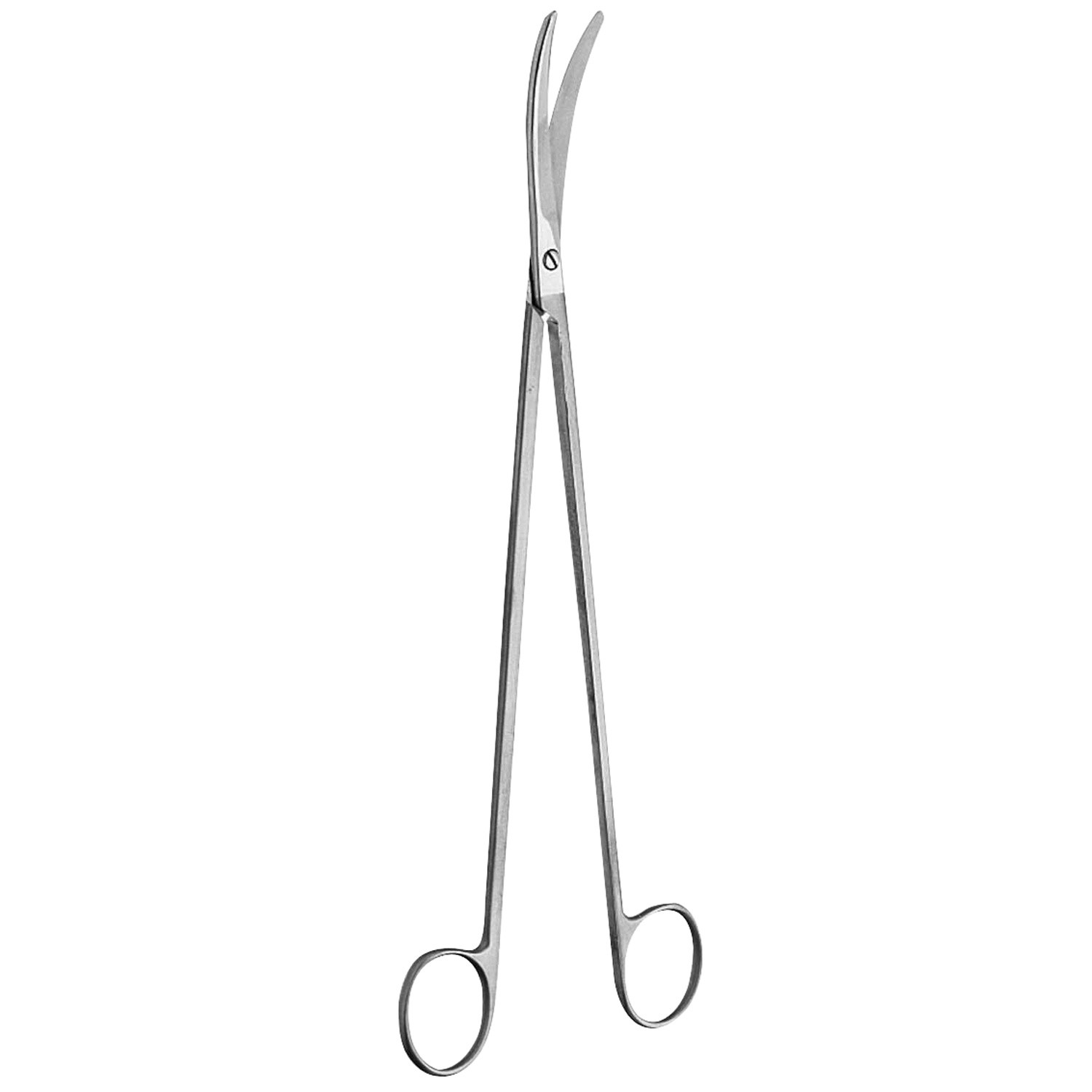 Crafoord Lobectomy Scissors, Blunt Tips, Curved, 12" (30.5 Cm)
